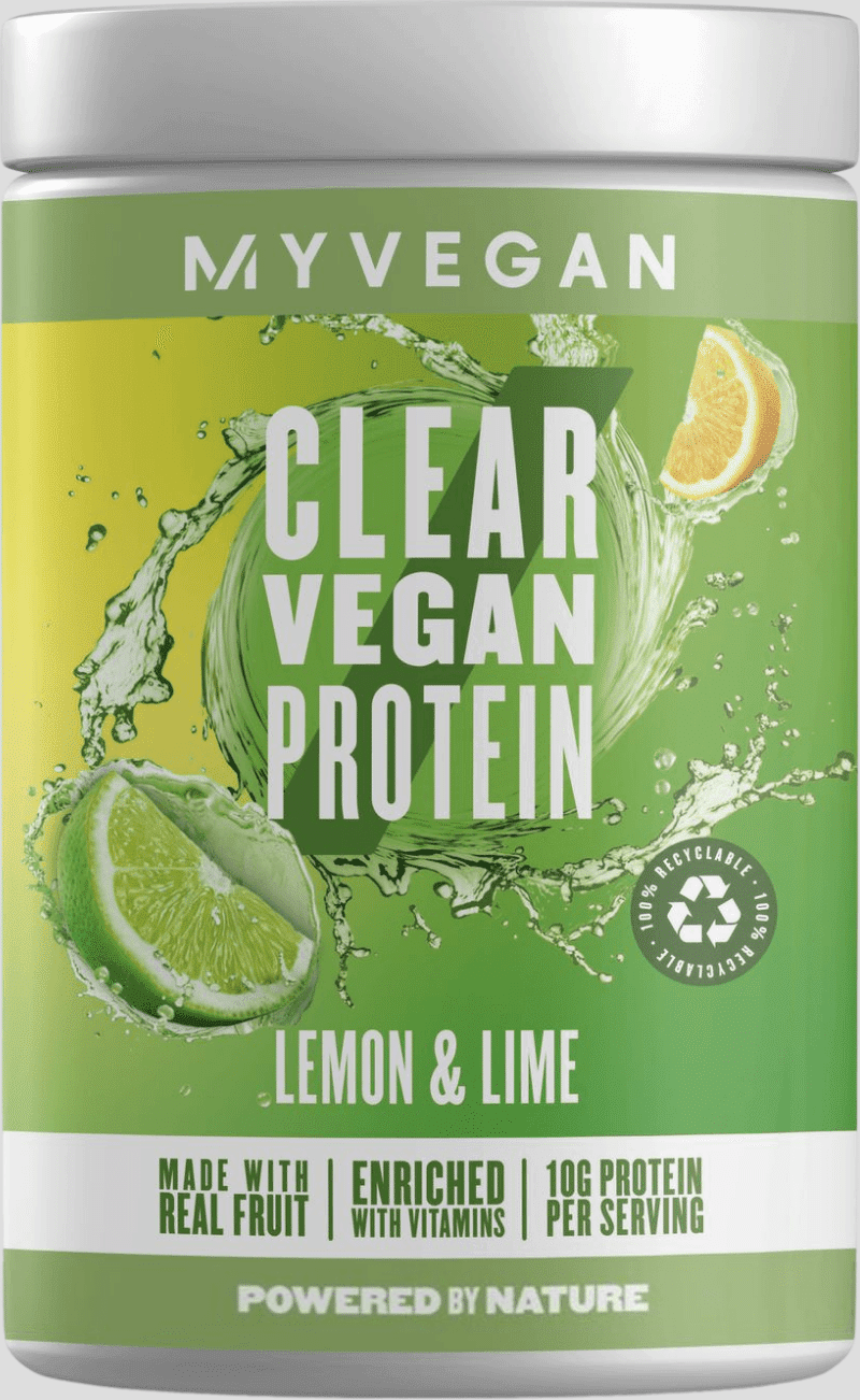 Myvegan Clear Vegan Protein - 20servings - Zitrone & Limette