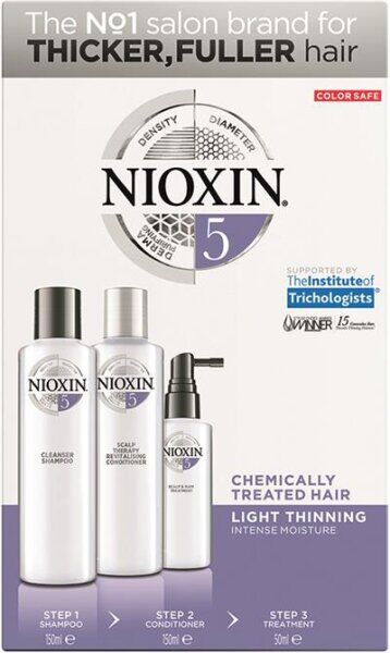 Nioxin System 5 3-Stufen-System 150+150+50 ml Haarpflegeset