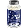 IronMaxx Vitamíny pro Him 100 kapslí   s vitaminem B6, vitamínem B12, niacinem, vápníkem, hořčíkem a zinkem