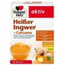 Doppelherz Horký zázvor + kurkuma – vitamin C a zinek přispívají k normální funkci imunitního systému – 10 veganských porcí