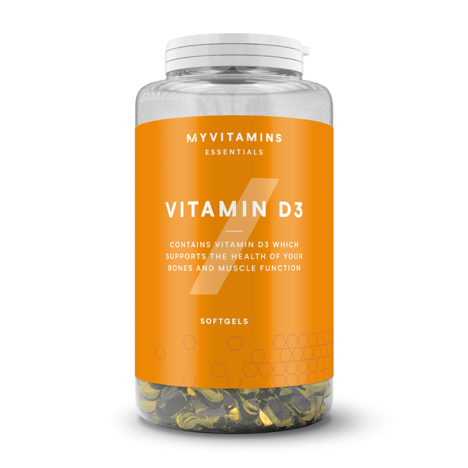 Myvitamins Vitamin D3 Kapsle - 180Kapsle
