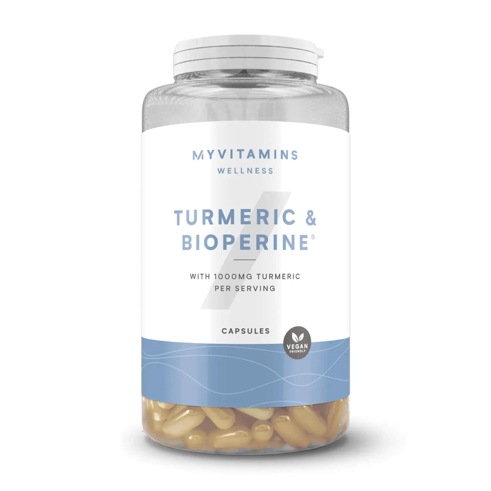 Myvitamins Kurkuma & BioPerine® kapsle - 180Kapsle
