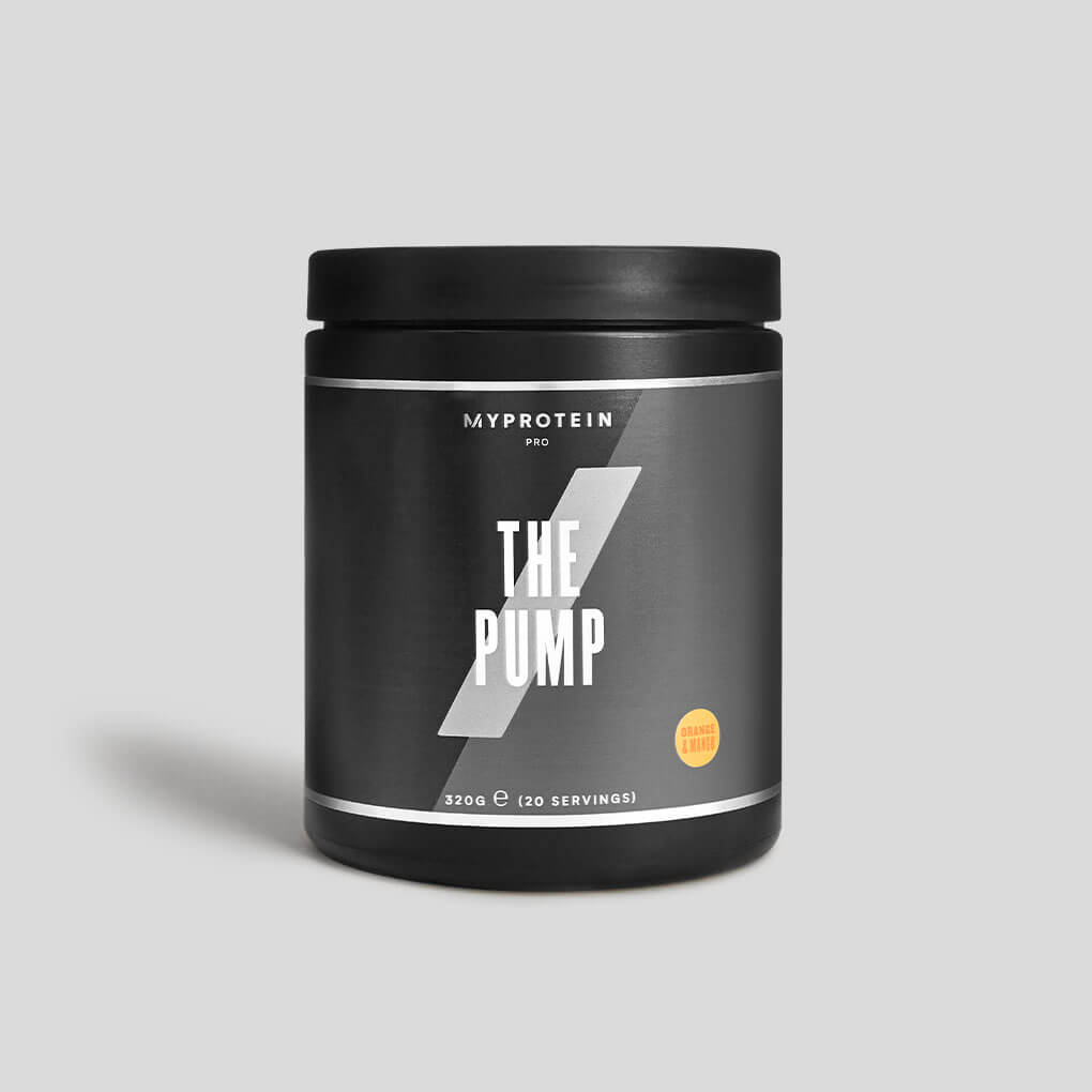 Myprotein Nakopávač THE Pump™ - 20servings - Pomeranč a mango