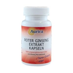 Aurica ROTER GINSENG Extrakt Kapseln 300 mg 60 Stück
