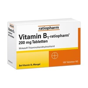 ratiopharm VITAMIN B1- 200 mg Tabletten Vitamine