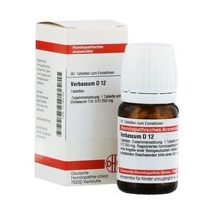 DHU-ARZNEIMITTEL VERBASCUM D 12 Tabletten 80 Stück