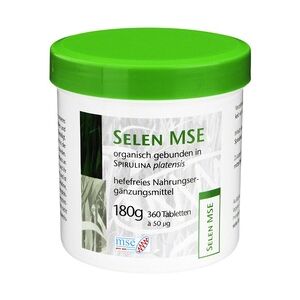 MSE Pharmazeutika GmbH SELEN MSE 50 μg Tabletten 360 Stück