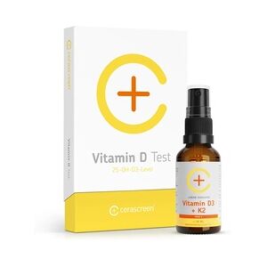 Cerascreen GmbH VORSORGESET Vitamin D Test+Vitamin D Spray vegan 1 Stück