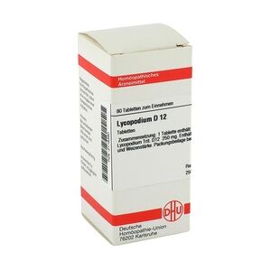 DHU-ARZNEIMITTEL LYCOPODIUM D 12 Tabletten 80 Stück