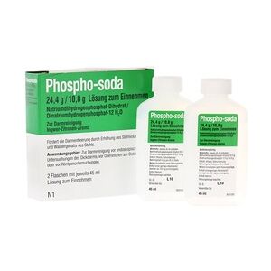 Recordati Pharma GmbH PHOSPHO-soda 24,4 g/10,8 g Lösung zum Einnehmen 2x45 Milliliter