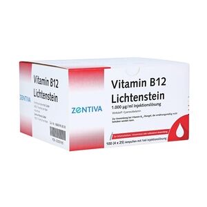 Winthrop Arzneimittel Vitamin B12 1.000 μg Lichtenstein Ampullen Ampullen 100x1 Milliliter