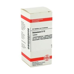DHU-ARZNEIMITTEL DULCAMARA D 12 Tabletten 80 Stück