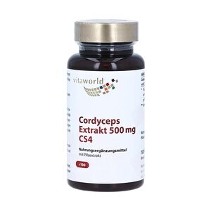 Vita World GmbH CORDYCEPS EXTRAKT 500 mg Kapseln 100 Stück