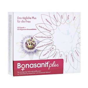 Biokanol Pharma Bonasanit plus 60 Kapseln/60 Brausetabletten Kombipackung 1 Stück