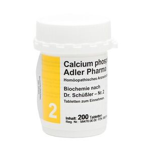 BIOCHEMIE Adler 2 Calcium phosphoricum D 6 Tabl. 200 Stück