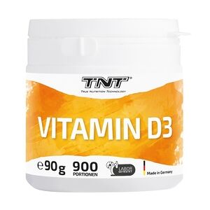TNT (True Nutrition Technology) Vitamin D3 als Pulver mit Dosierlöffel zum selber dosieren Vitamine 09 kg