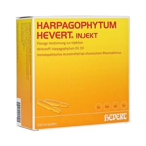 Hevert-Arzneimittel GmbH & Co. KG HARPAGOPHYTUM HEVERT injekt Ampullen 100 Stück