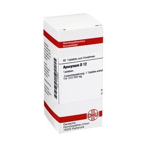 DHU-ARZNEIMITTEL APOCYNUM D 12 Tabletten 80 Stück