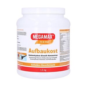 MEGAMAX Aufbaukost Schoko Pulver 1.5 Kilogramm