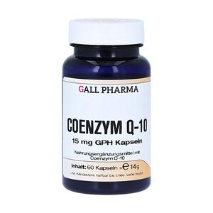 Hecht Pharma COENZYM Q10 15 mg GPH Kapseln 60 Stück