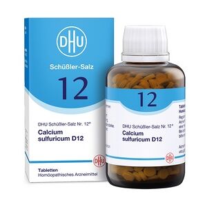 DHU-ARZNEIMITTEL BIOCHEMIE DHU 12 Calcium sulfuricum D 12 Tabletten 900 Stück