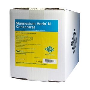 Magnesium Verla N Konzentrat Pulver zur Herstellung einer Lösung zum Einnehmen 500 Stück