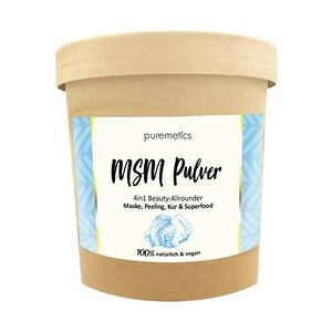 puremetics MSM-Pulver Feuchtigkeitsmasken 200 g