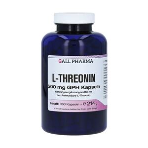 Hecht Pharma L-THREONIN 500 mg GPH Kapseln 360 Stück