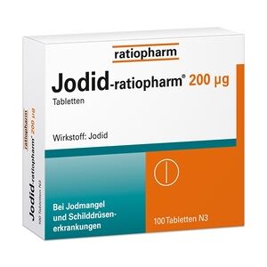 ratiopharm JODID- 200 μg Tabletten Mineralstoffe
