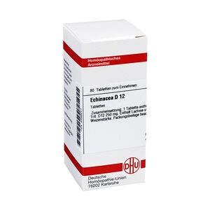 DHU-ARZNEIMITTEL ECHINACEA HAB D 12 Tabletten 80 Stück