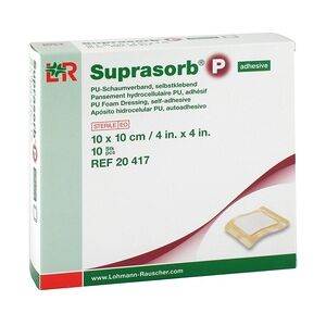 ToRa Pharma GmbH SUPRASORB P PU-Schaumv.selbstklebend 10x10 cm 10 Stück