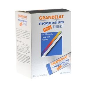 Dr. Grandel Magnesium Direkt 400 mg Grandelat Pulver 40 Stück