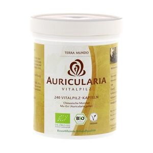 Terra Mundo GmbH AURICULARIA VITALPILZ Bio Terra Mundo Kapseln 240 Stück