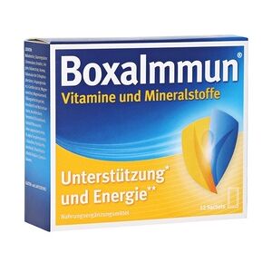 Angelini Pharma Deutschland GmbH BOXAIMMUN Vitamine und Mineralstoffe Sachets 12x6 Gramm