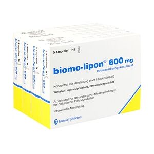 Biomin Pharma BIOMO-lipon 600 mg Ampullen 20 Stück