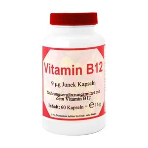 BIOS NATURPRODUKTE VITAMIN B12 9 μg Junek Kapseln 60 Stück