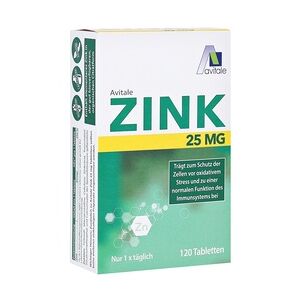 Avitale ZINK 25 mg Tabletten 120 Stück