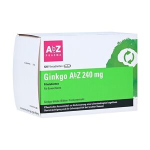 AbZ Pharma GmbH Ginkgo AbZ 240mg Filmtabletten 120 Stück