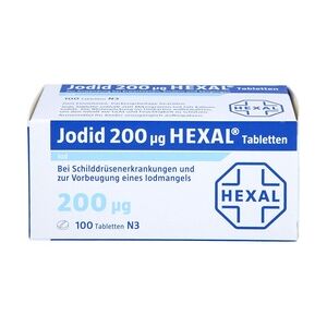 Hexal JODID 200 HEXAL Tabletten Mineralstoffe