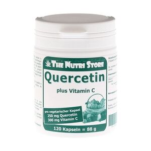 Hirundo Products QUERCETIN 250 mg plus Vitamin C 300 mg Kapseln 120 Stück