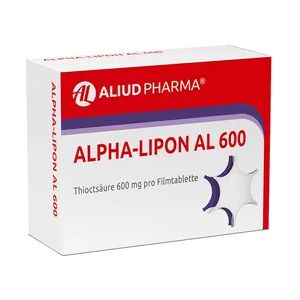 ALIUD Pharma ALPHA-LIPON AL 600 Filmtabletten Nahrungsergänzung