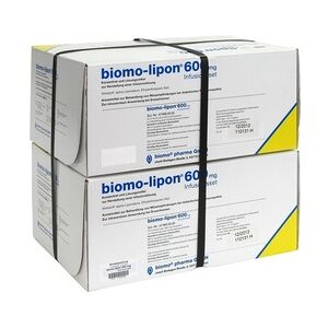 Biomin Pharma BIOMO-lipon 600 mg Infusionsset Ampullen 10 Stück