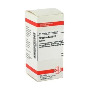 DHU-ARZNEIMITTEL STROPHANTHUS D 12 Tabletten 80 Stück