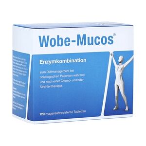 MUCOS Pharma GmbH & Co. KG WOBE-MUCOS magensaftresistente Tabletten 120 Stück