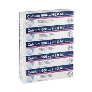 Calcium 500mg HEXAL Brausetabletten 100 Stück