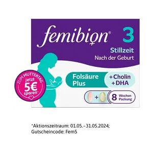 WICK Pharma - Zweigniederlassung der Procter & Gamble GmbH FEMIBION 3 Stillzeit Kombipackung 2x56 Stück