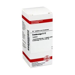 DHU-ARZNEIMITTEL CONDURANGO D 12 Tabletten 80 Stück