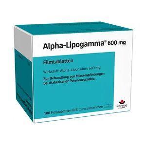 Wörwag Pharma GmbH & Co. KG Alpha-Lipogamma 600mg Filmtabletten 100 Stück