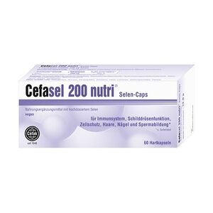 Cefak CEFASEL 200 nutri Selen-Caps 60 Stück