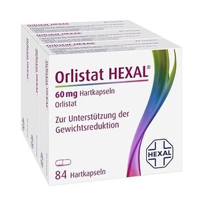 Hexal ORLISTAT 60 mg Hartkapseln Abnehmen